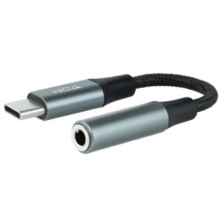 Conversor USB Tipo-C Nanocable 10.24.1204/ USB Tipo-C Macho - Jack 3.5