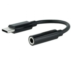 Conversor USB Tipo-C Nanocable 10.24.1205/ USB Tipo-C Macho - Jack 3.5