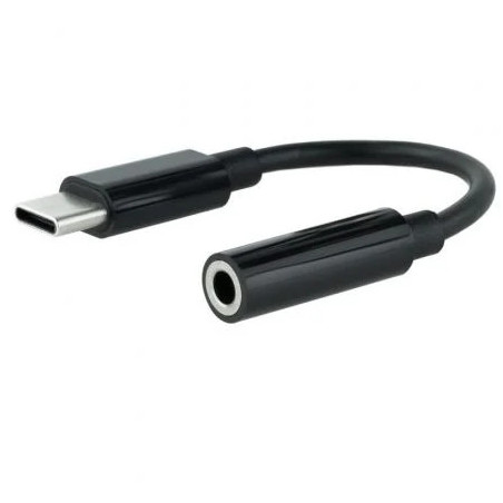 Conversor USB Tipo-C Nanocable 10.24.1205/ USB Tipo-C Macho - Jack 3.5
