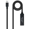 Cable Alargador Amplificador USB 3.0 Nanocable 10.01.0312/ USB Macho -