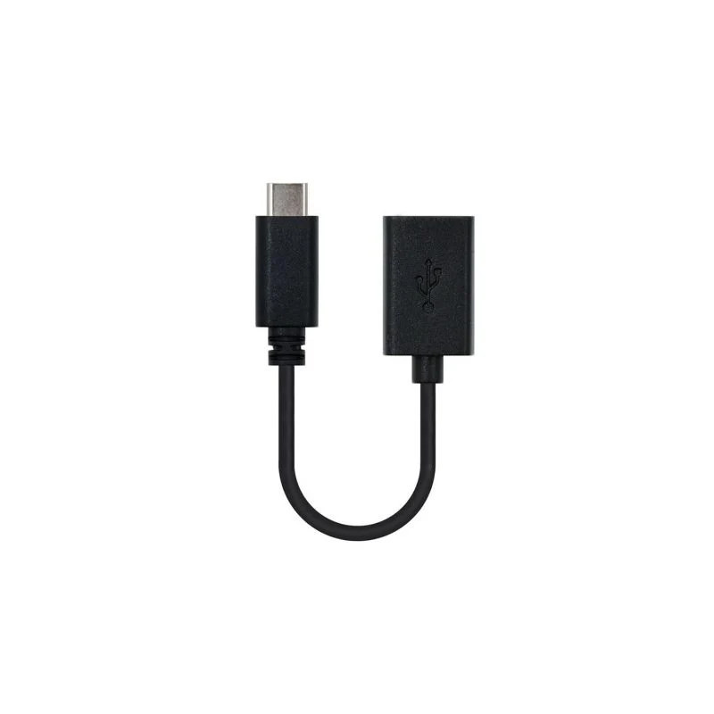 Cable USB 2.0 Tipo-C Nanocable 10.01.2400/ USB Tipo-C Macho - USB Hemb