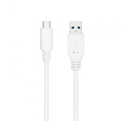 Cable USB 3.1 Tipo-C Nanocable 10.01.4001-L150-W/ USB Tipo-C Macho - U