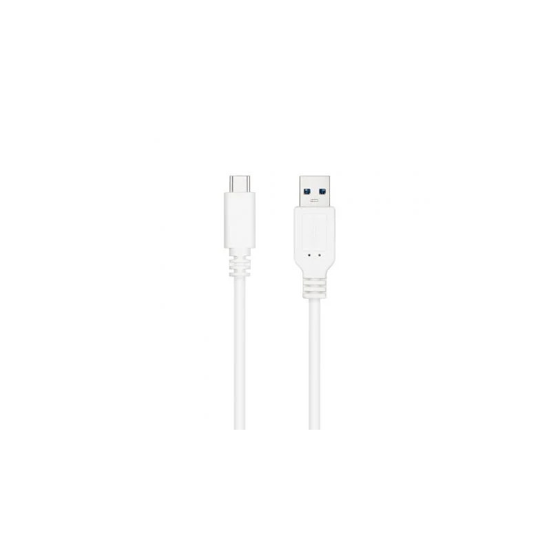 Cable USB 3.1 Nanocable 10.01.4002-W/ USB Tipo-C Macho - USB Macho/ 2m