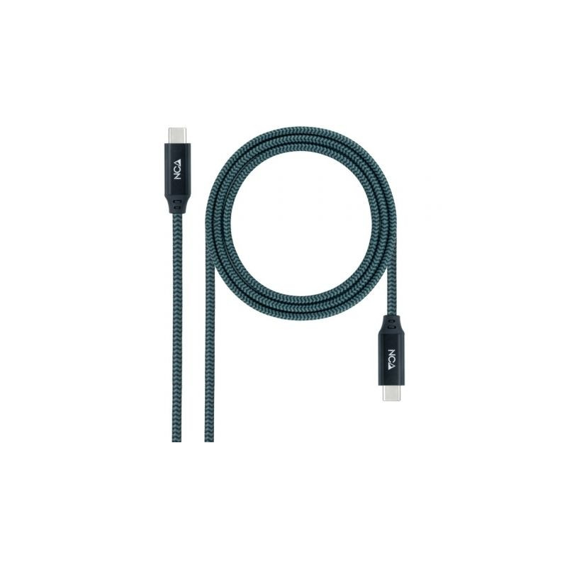 Cable USB 3.2 Nanocable 10.01.4300-COMB/ USB Tipo-C Macho - USB Tipo-C