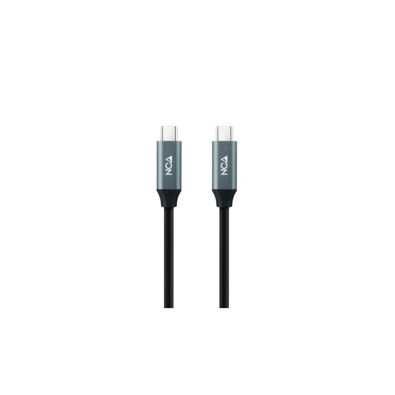 Cable USB 3.2 Tipo-C Nanocable 10.01.4301 5A 100W/ USB Tipo-C Macho -