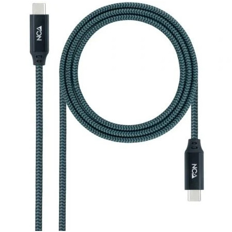 Cable USB 3.2 Tipo-C Nanocable 10.01.4301-L150-COMB/ USB Tipo-C Macho