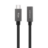 Cable Alargador USB 3.2 Nanocable 10.01.4400/ USB Tipo-C Macho - USB T