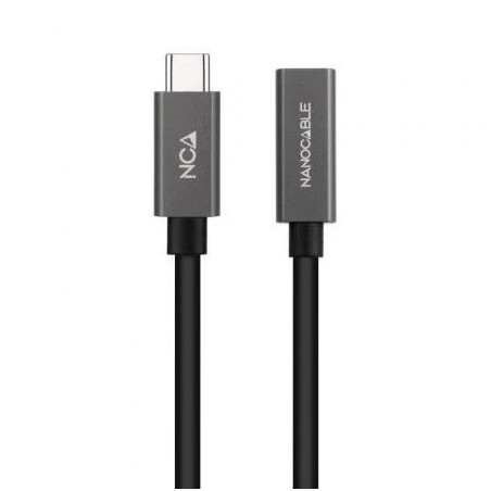 Cable Alargador USB 3.2 Nanocable 10.01.4401/ USB Tipo-C Macho - USB T