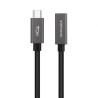 Cable Alargador USB 3.2 Nanocable 10.01.4401-L150/ USB Tipo-C Macho -