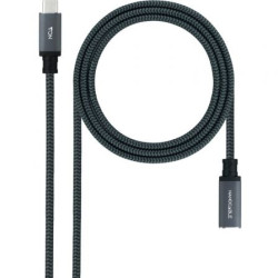Cable Alargador USB Tipo-C 3.2 Nanocable 10.01.4501-L150-COMB/ USB Tip