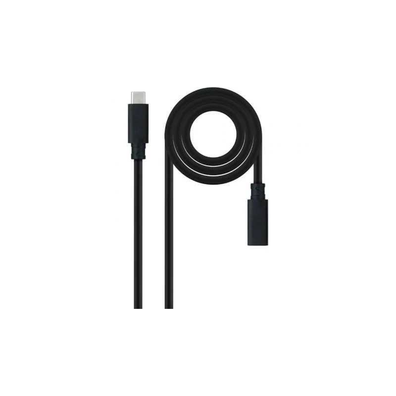 Cable Alargador USB Tipo-C 3.2 Nanocable 10.01.4502/ USB Tipo-C Macho