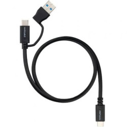 Cable USB 3.2 Tipo-C Nanocable 10.01.4801/ USB Tipo-C Macho/ USB Macho