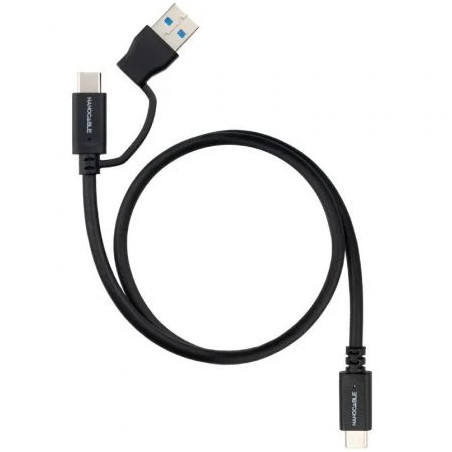 Cable USB 3.2 Tipo-C Nanocable 10.01.4803/ USB Tipo-C Macho/ USB Macho