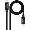 Cable USB 4.0 Nanocable 10.01.5002/ USB Tipo-C Macho - USB Tipo-C Mach