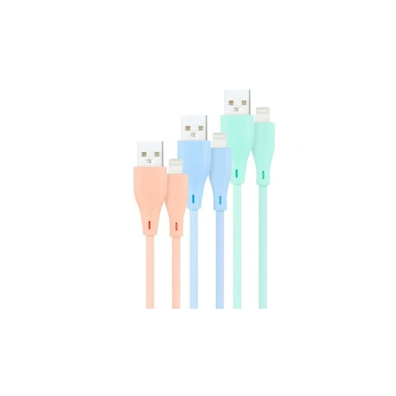 Cables USB 2.0 Lightning Nanocable 10.10.0401-A1/ USB Macho - Lightnin