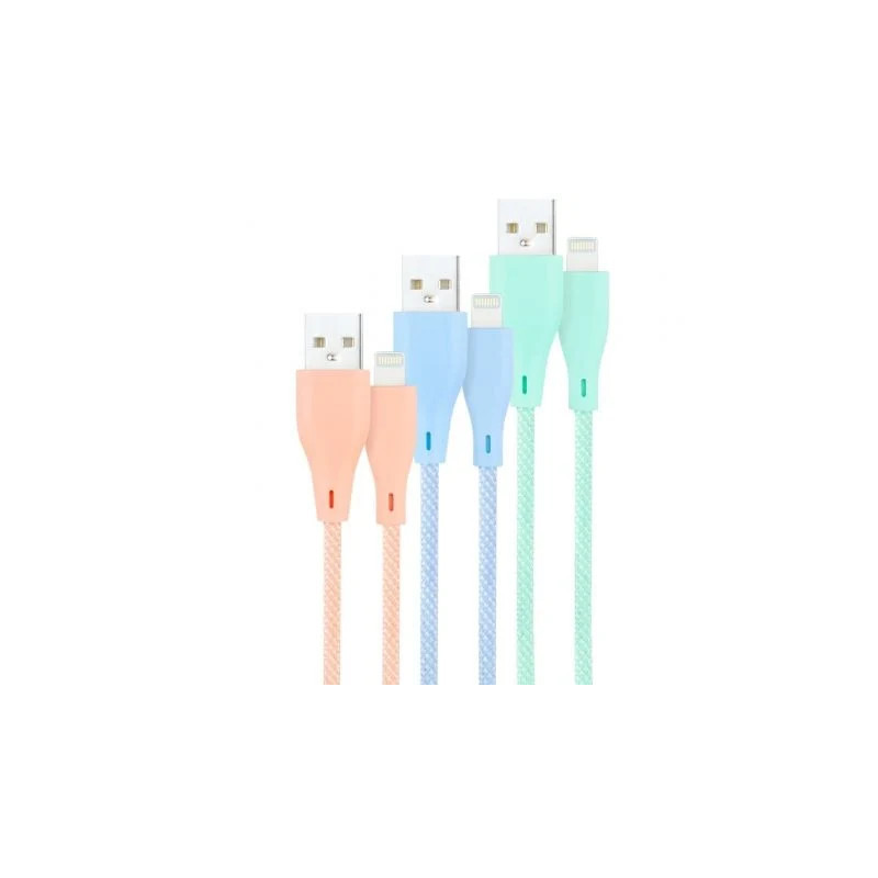 Cables USB 2.0 Lightning Nanocable 10.10.0401-CO1/ USB Macho - Lightni