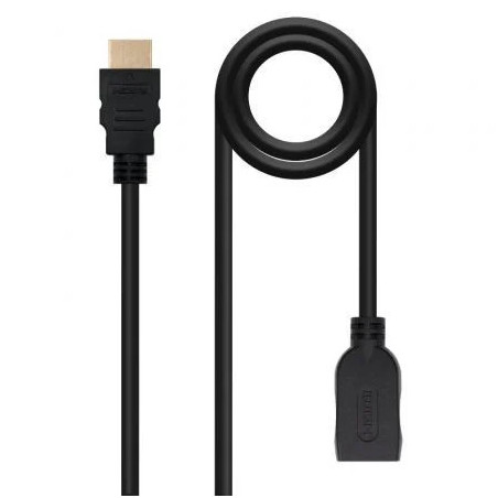 Cable Alargador HDMI Nanocable 10.15.1013/ HDMI Macho - HDMI Hembra/ 3