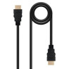 Cable HDMI 1.4 Nanocable 10.15.1705/ HDMI Macho - HDMI Macho/ 5m/ Negr