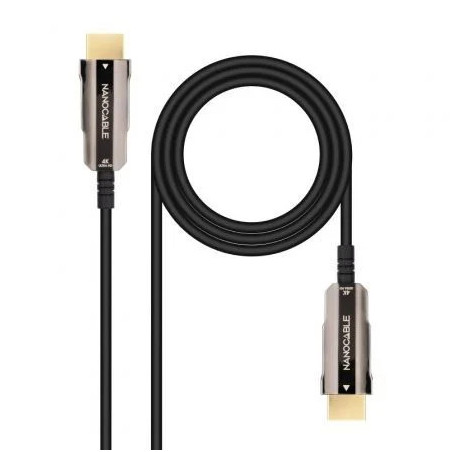 Cable HDMI 2.0 4K Nanocable 10.15.2010/ HDMI Macho - HDMI Macho/ 10m/