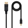 Cable Mini DisplayPort 1.2 4K Nanocable 10.15.2402/ Mini DisplayPort M