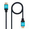 Cable HDMI 2.0 4K Nanocable 10.15.3701/ HDMI Macho - HDMI Macho/ 1m/ N