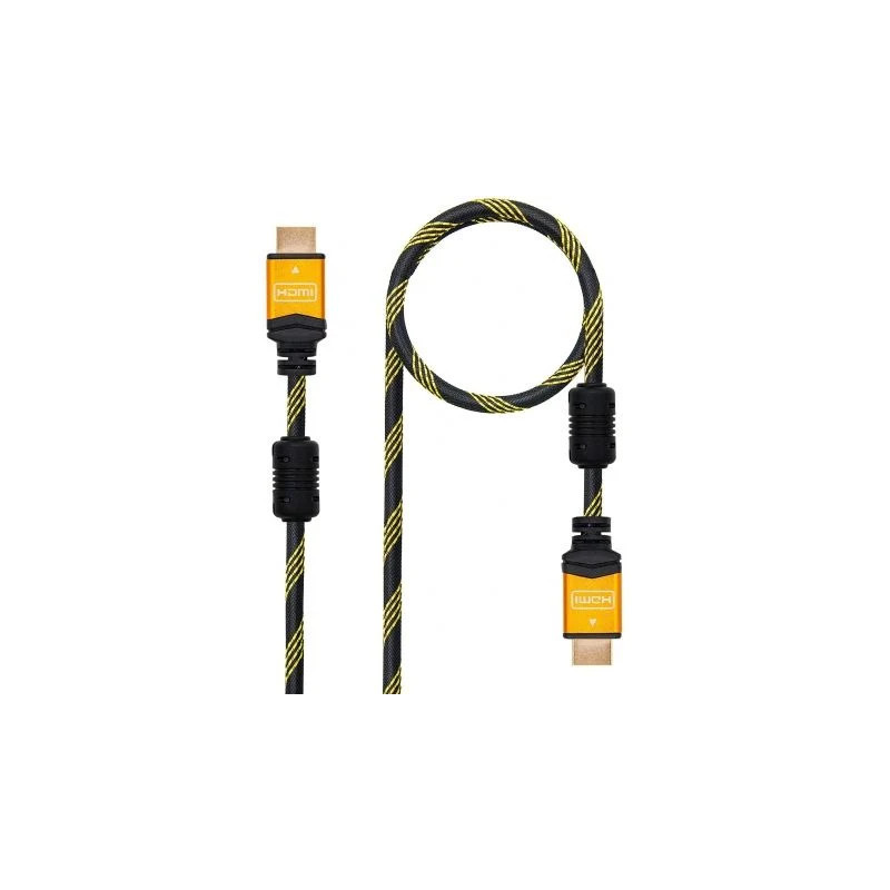Cable HDMI 2.0 4K Nanocable 10.15.1602/ HDMI Macho - HDMI Macho/ 1.5m/