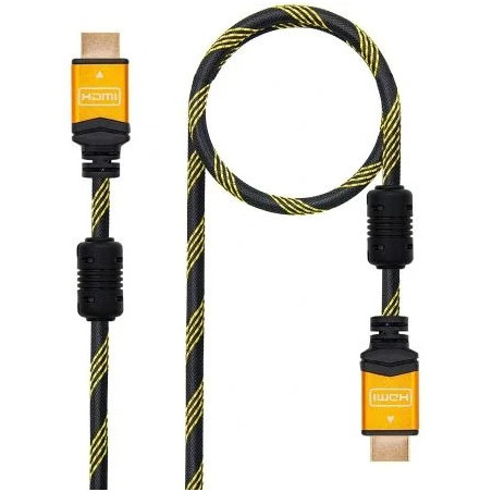 Cable HDMI 2.0 4K Nanocable 10.15.1602/ HDMI Macho - HDMI Macho/ 1.5m/