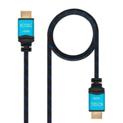 Cable HDMI 2.0 4K Nanocable 10.15.3710/ HDMI Macho - HDMI Macho/ 10m/