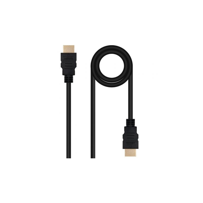Cable HDMI 2.0 4K Nanocable 10.15.3801/ HDMI Macho - HDMI Macho/ 1m/ N