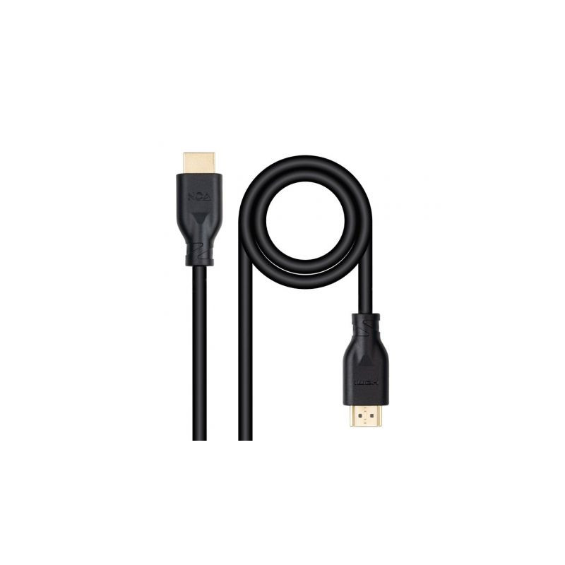 Cable HDMI 2.0 4K CCS Nanocable 10.15.3901/ HDMI Macho - HDMI Macho/ 1