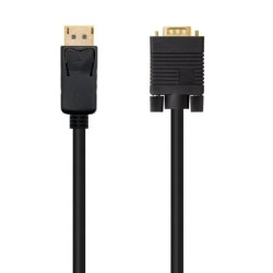 Cable Conversor Nanocable 10.15.4401/ DisplayPort Macho - VGA Macho/ 1