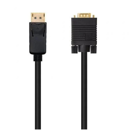 Cable Conversor Nanocable 10.15.4401/ DisplayPort Macho - VGA Macho/ 1