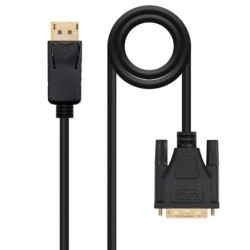 Cable Conversor Nanocable 10.15.4502/ DisplayPort Macho - DVI Macho/ 2