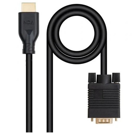Cable Conversor Nanocable 10.15.4602/ VGA Macho - HDMI 8K Macho/ 1.8m/