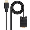 Cable Conversor Nanocable 10.15.4602/ VGA Macho - HDMI 8K Macho/ 1.8m/