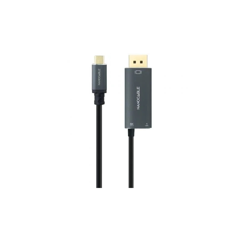 Cable Conversor Nanocable 10.15.5012/ USB Tipo-C Macho - DisplayPort 8