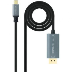 Cable Conversor Nanocable 10.15.5022/ USB Tipo-C Macho - Displayport M