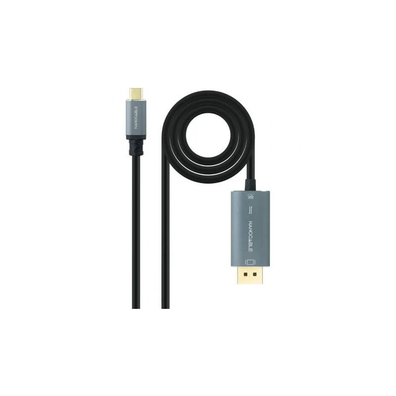 Cable Conversor Nanocable 10.15.5022/ USB Tipo-C Macho - Displayport M