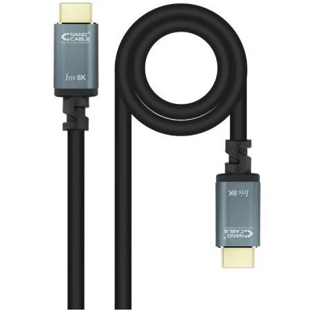 Cable HDMI 2.1 IRIS 8K Nanocable 10.15.8005/ HDMI Macho - HDMI Macho/