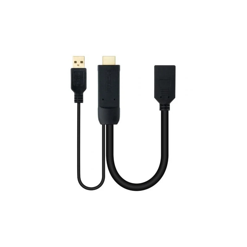 Cable Conversor Nanocable 10.16.0205/ HDMI Macho - DisplayPort Hembra/
