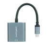 Cable Conversor Nanocable 10.16.4103-G/ USB Tipo-C Macho - DVI-D (24+1