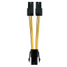 Cable de Alimentación Microprocesador Nanocable 10.19.1401/ Molex -4+4