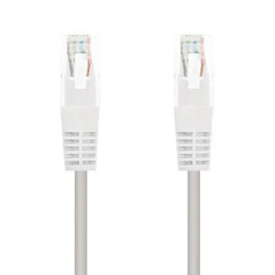 Cable de Red RJ45 UTP Nanocable 10.20.0101-W Cat.5e/ 1m/ Blanco