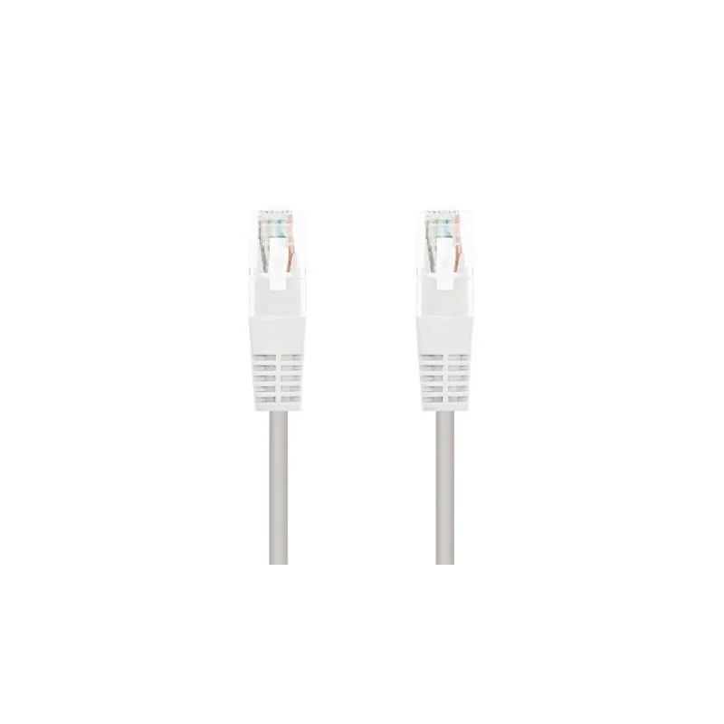 Cable de Red RJ45 UTP Nanocable 10.20.0101-W Cat.5e/ 1m/ Blanco
