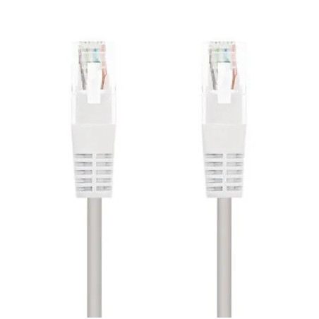 Cable de Red RJ45 UTP Nanocable 10.20.0101-W Cat.5e/ 1m/ Blanco