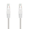 Cable de Red RJ45 UTP Nanocable 10.20.0101-W Cat.5e/ 1m/ Blanco