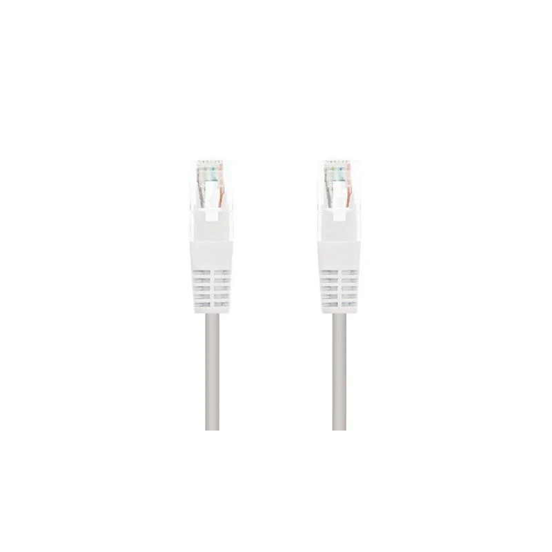 Cable de Red RJ45 UTP Nanocable 10.20.0102-W Cat.5e/ 2m/ Blanco