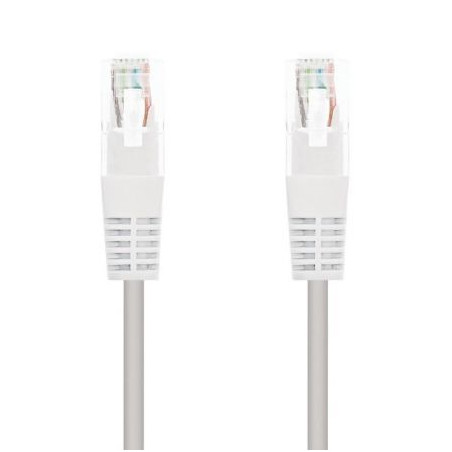 Cable de Red RJ45 UTP Nanocable 10.20.0105-W Cat.5e/ 5m/ Blanco