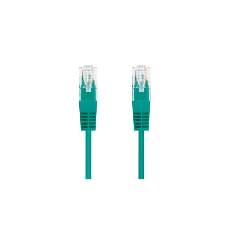 Cable de Red RJ45 UTP Nanocable 10.20.0400-L25-GR Cat.6/ 25cm/ Verde