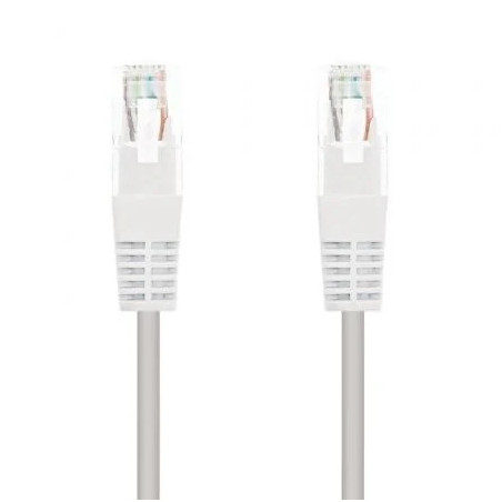 Cable de Red RJ45 UTP Nanocable 10.20.0400-L25-W Cat.6/ 25cm/ Blanco